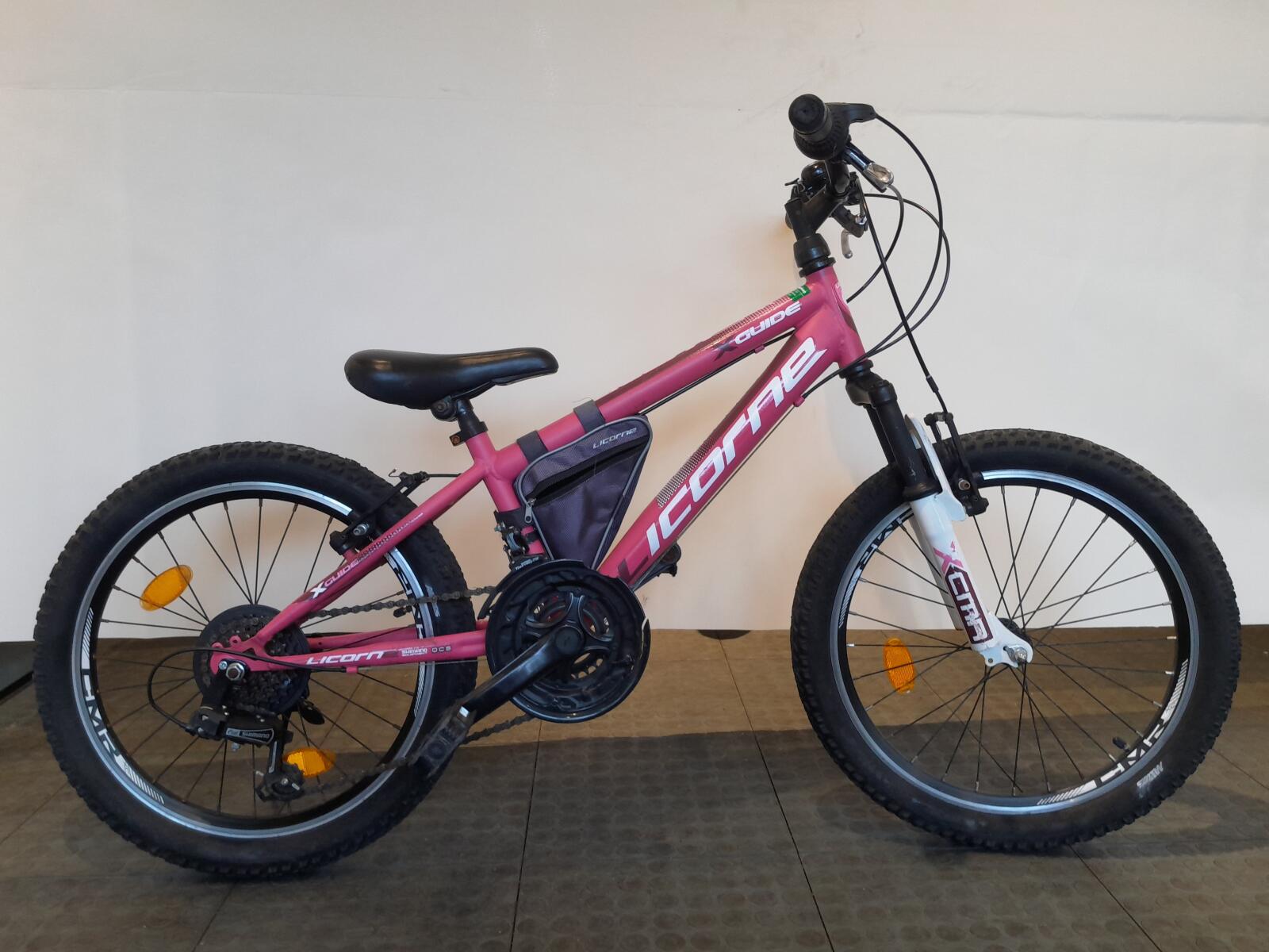 20 cali Licorne Xguide z 18 biegi en handremmen.