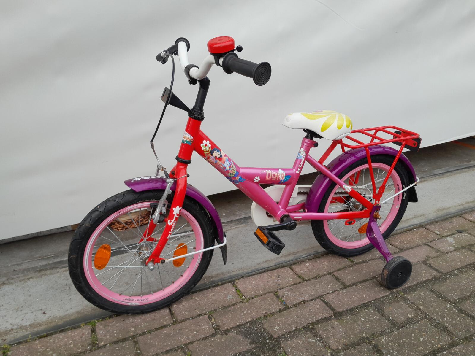 16 cali Loekie Dora z zijwielen. - obrazek 2