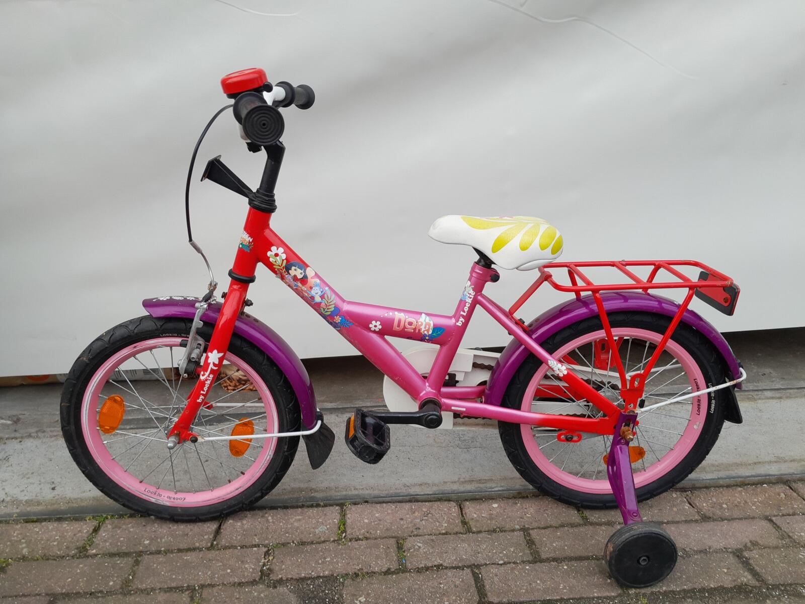 16 cali Loekie Dora z zijwielen. - obrazek 3