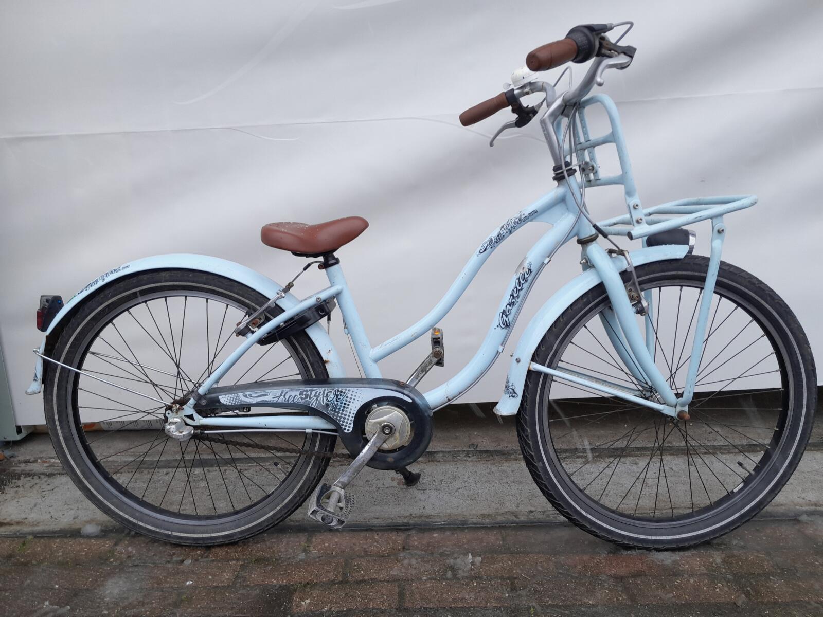 24 cali Gazelle Freestyler – 3 biegi – lichtblauw