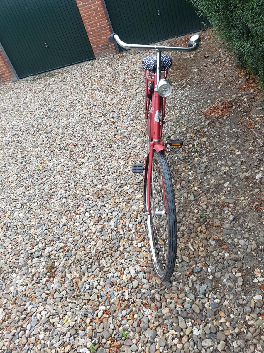 Czerwony Gazelle klasyczny rower damski classic 2 jaar gwarancja - obrazek 2