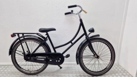 Kinderfiets 24 cali 41cm Czarny używany