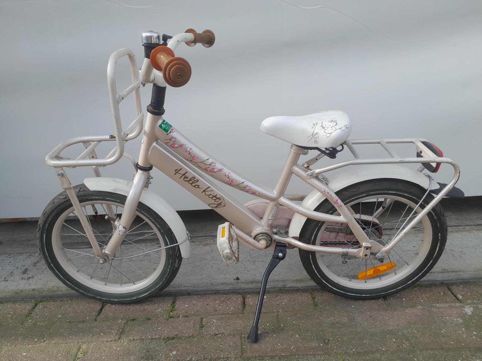 Hello Kitty Transport Dziecięcy – 16 cali – oud roze - obrazek 3