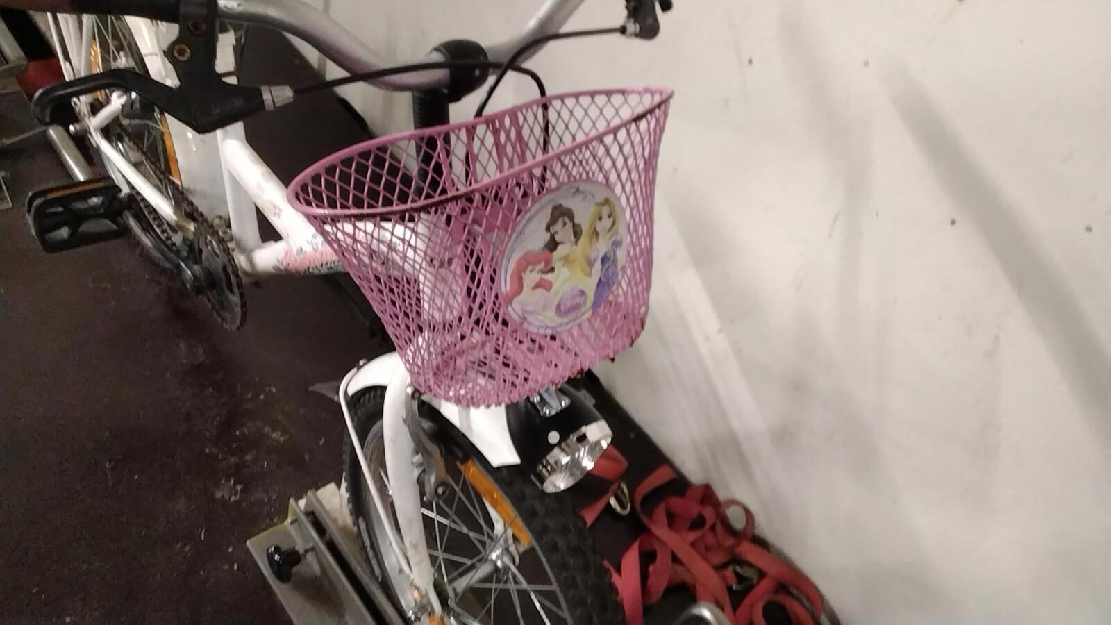 Biały Loekie Romanz kinderfiets - obrazek 2