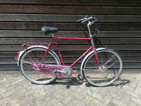 Czerwony Gazelle stylish citybike!