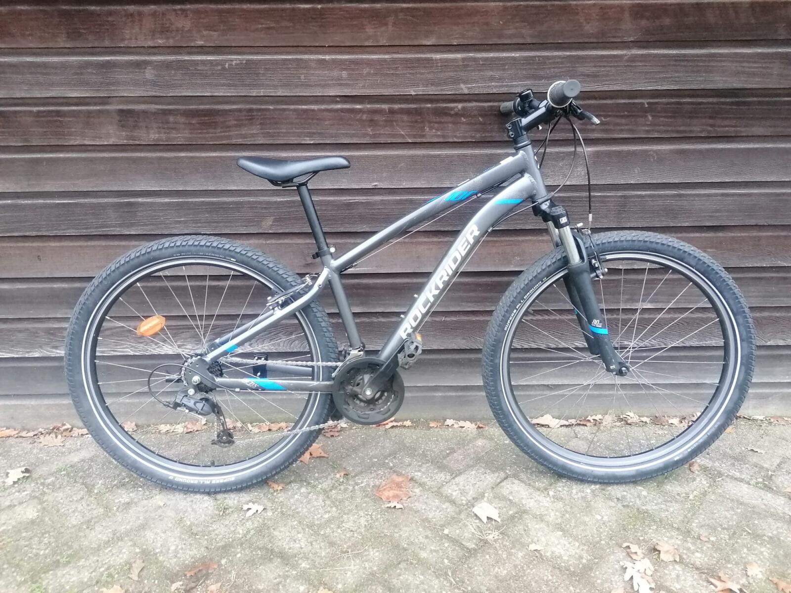 Szary/metaliczny Rockrider ST100 Sport Trail