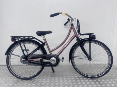 Popal rower transportowy | używany | 3 miesiące gwarancji | Różowy