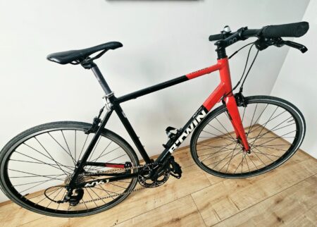 cassette ketting en crank Roze Btwin nowy cassette