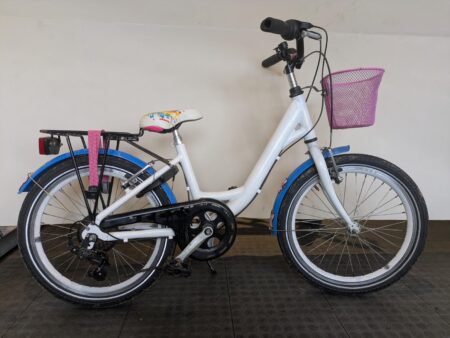 meisjesfiets. 20 cali K3 z 7 biegi en handremmen.