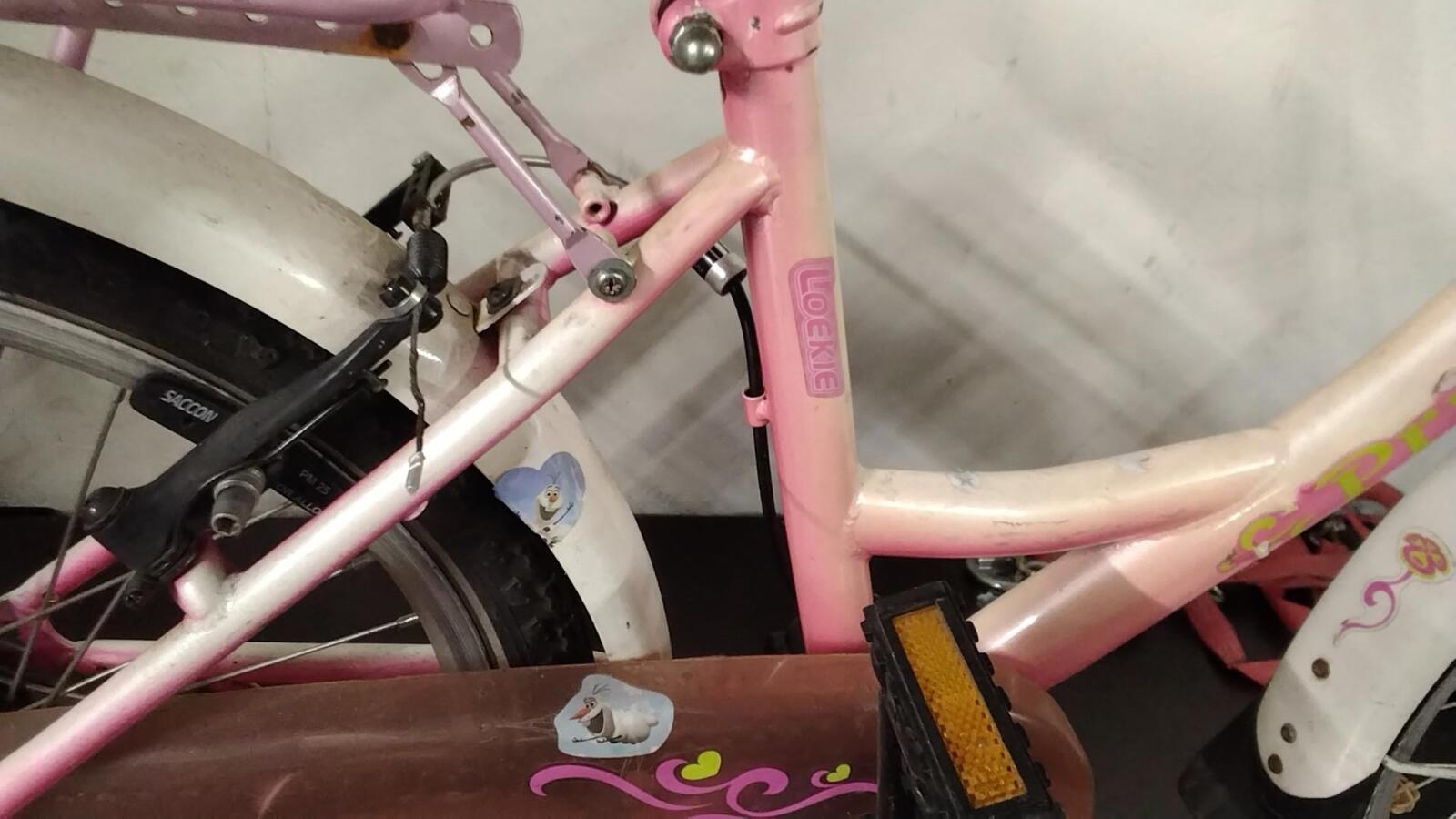 Roze Loekie Prinses kinderfiets - 2630 - obrazek 2