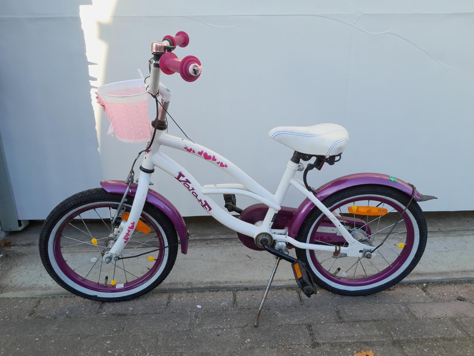 16 cali Volare meisjesfiets z terugtraprem. - obrazek 2