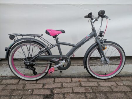 20 cali Btwin Mistery Girl 500 z 6 biegi en een naafdynamo.