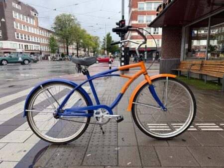 Niebieski & Pomarańczowy colourful and stylish Cross!
