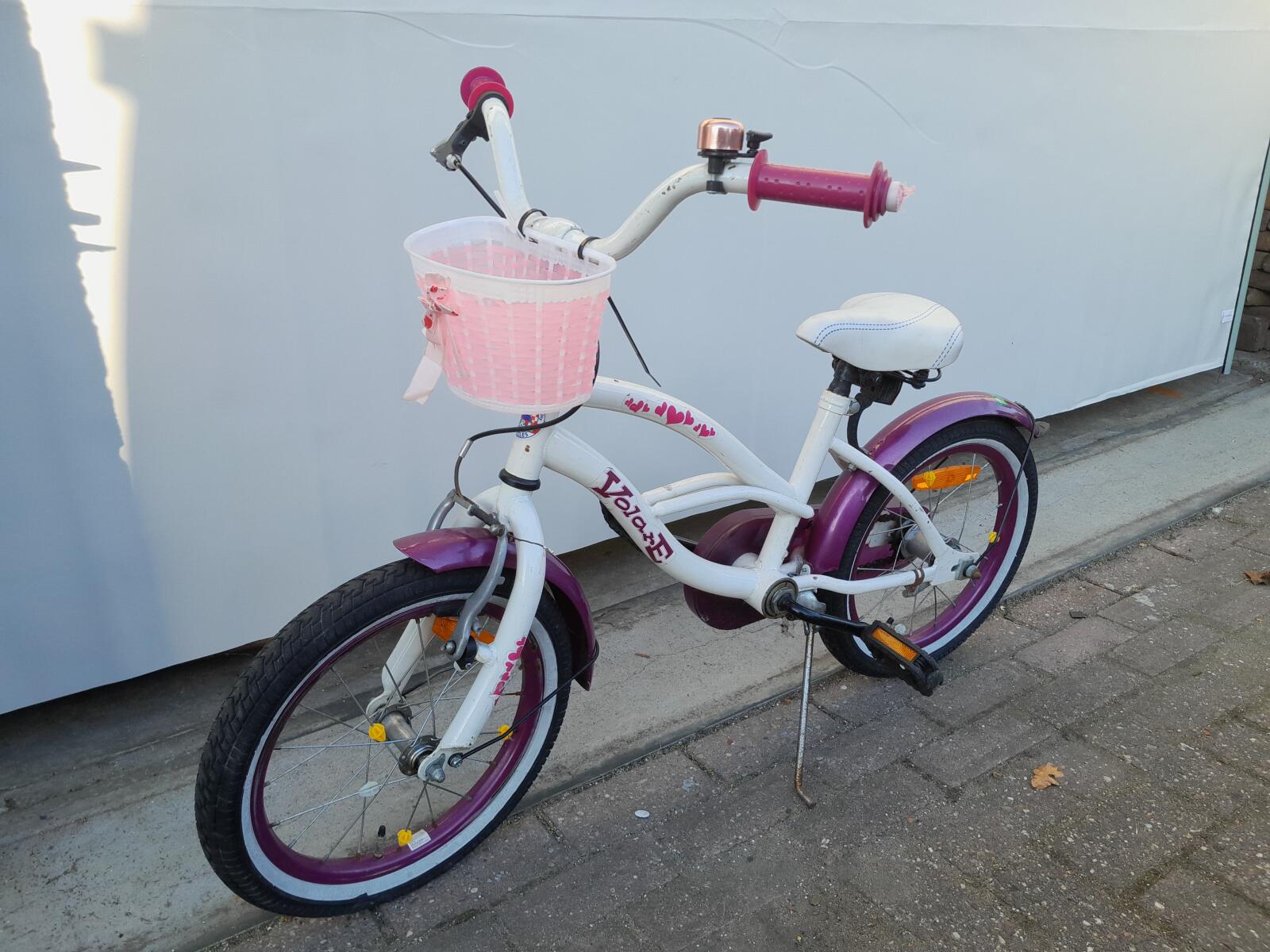 16 cali Volare meisjesfiets z terugtraprem. - obrazek 3