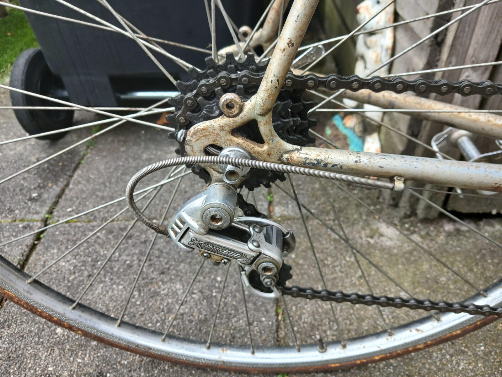 Metal/Szary Jan Janssen Shimano 600EX - obrazek 3